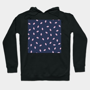 Seeds of Wisdom in Navy Blue and Blush Hoodie